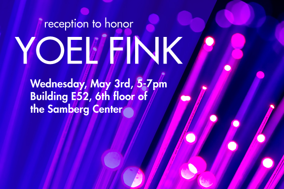 Reception to honor Yoel Fink